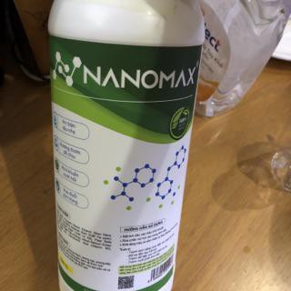 Dung dịch khử mùi ô tô Nano bạc chính hãng NINOMAx, Diệt khuẩn khử mùi phòng ở, ô tô hiệu quả, an toàn dịu nhẹ- Can 1Lít