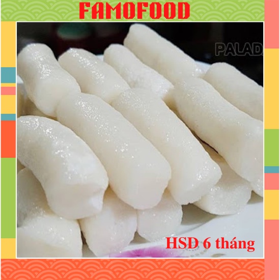 Bánh Gạo Tokbokki Tươi Thanh Dài, Topoki Thanh Dài Famofood 500g Dẻo Thơm Ngon