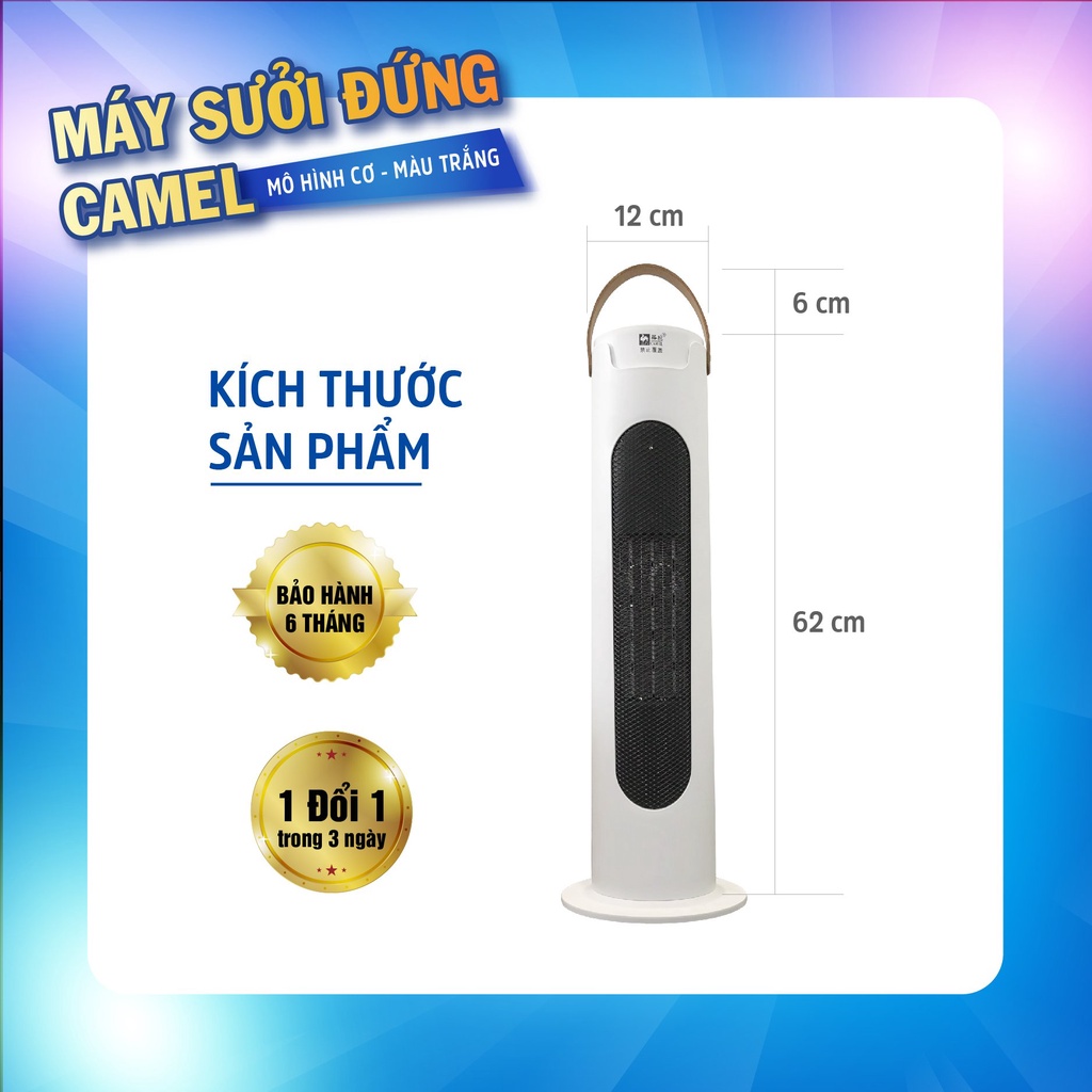 [Mã 44ELSALE2 giảm 7% đơn 300K] Quạt sưởi Camel cao cấp, hàng chính hãng bảo hành 12 tháng