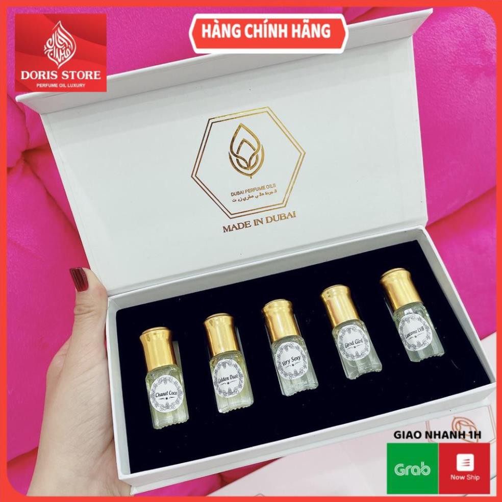 [HÀNG NHẬP] Set tinh dầu nước hoa Dubai dạng lăn