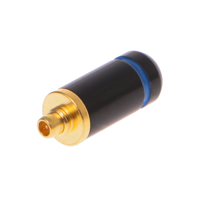 1 Cặp Đầu Nối Tai Nghe 3.2mm Màu Đen / Bạc DIY Cho MMCX SE535 SE215 UE900