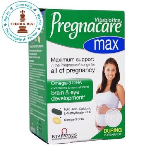 Vitamin tổng hợp cho bà bầu Pregnacare Max, Anh (84v) bổ sung đủ dưỡng chất cho bà bầu, mẹ sau sinh - Trend girls online