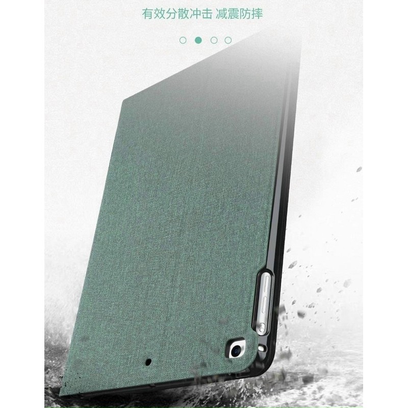 Bao da X-Level vải cho IPad Mini 1/2/3/4/5, Ipad 5/6/7/8, Pro 11, Pro 10.2, 10.5, 10.9 lưng TPU thoát nhiệt chống sốc. | BigBuy360 - bigbuy360.vn