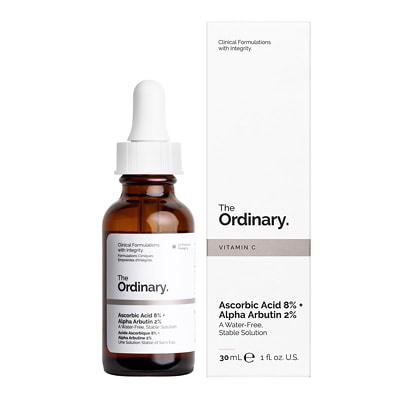 Serum sáng da Vitamin C - Ascorbic Acid 8% + Alpha Arbutin 2% - The Ordinary -skinlove