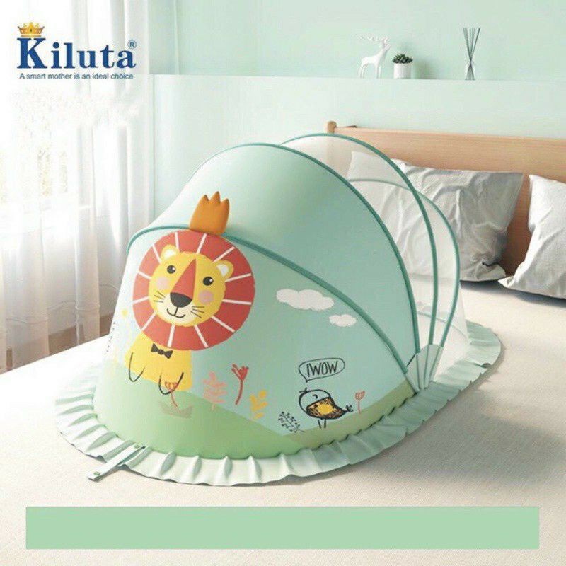 Màn ,mùng chụp gấp gọn hình thú kiluta