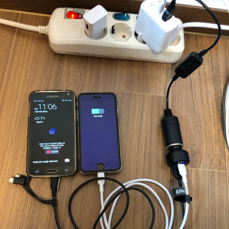 Dây Cáp 12V Chuyên Dụng Cho Máy Ghi Hình GPS E-Dog Trên Xe Hơi