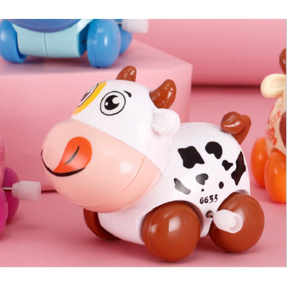 Đồ chơi lên dây cót cho bé gồm nhiều con vật dễ thương Lakids