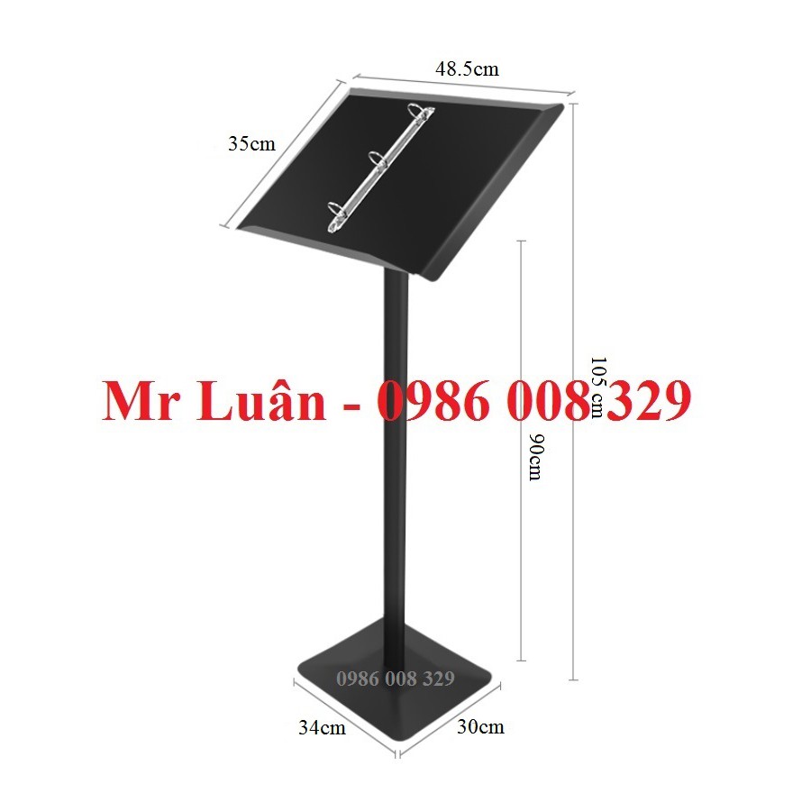 Giá kệ để menu thực đơn màu đen cho nhà hàng cafe quán ăn | Shopee Việt Nam