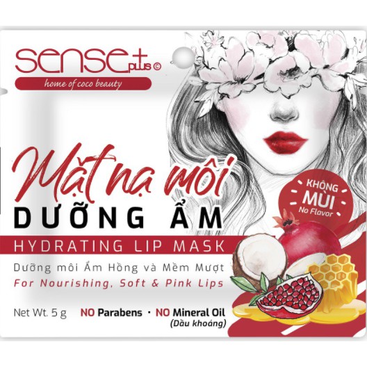 MẶT NẠ MÔI SENSE PLUS DƯỠNG ẨM 5G