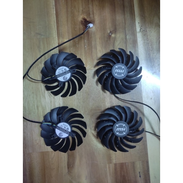 Quạt dòng MSI GamingX cho Amd và Nvidia Rx580 và Gtx1080
