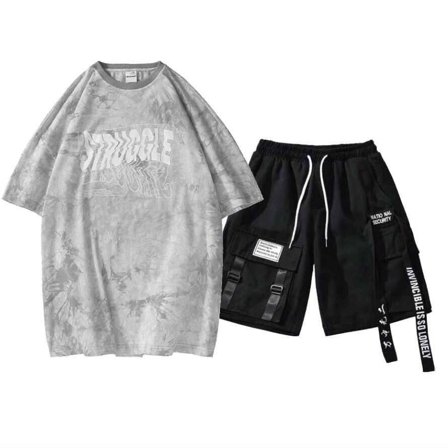 SET BỘ THUN HÈ THỜI TRANG HÀN QUỐC CỰC ĐẸP , TÔN DÁNG THOẢI MÁI VẬN ĐỘNG CHO CÁC BẠN TRẺ KME