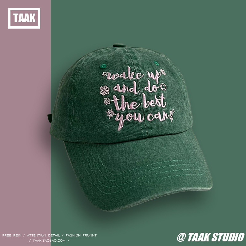 Mũ Lưỡi Trai Thêu Chữ Thời Trang Năng Động