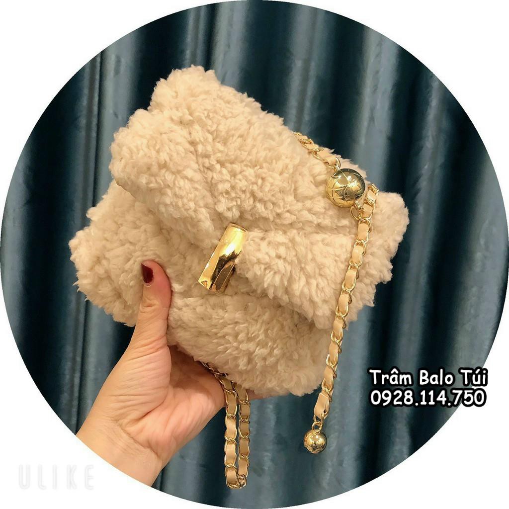 TÚI THỜI TRANG DÂY CHÂU KHÓA CHỮ Y XOAY