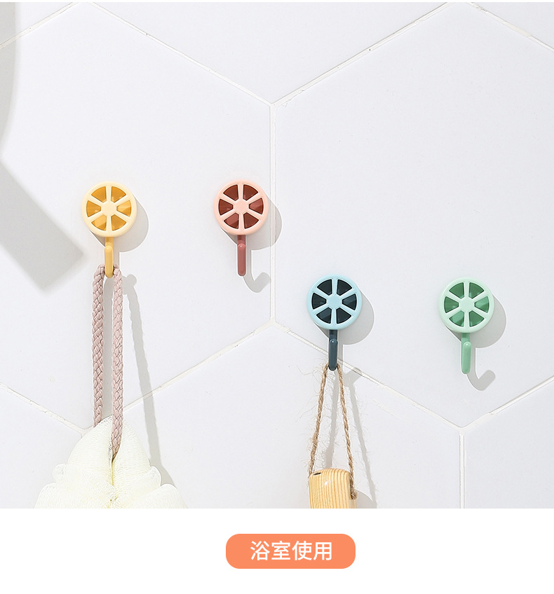 5 Móc treo đồ dán tường hình quả chanh đẹp mắt