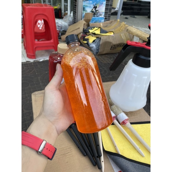 Bình Rữa Xe Bọt Tuyết Super Fast Cầm Tay Đầy Đủ Phụ Kiện Tặng 250ml xà bông