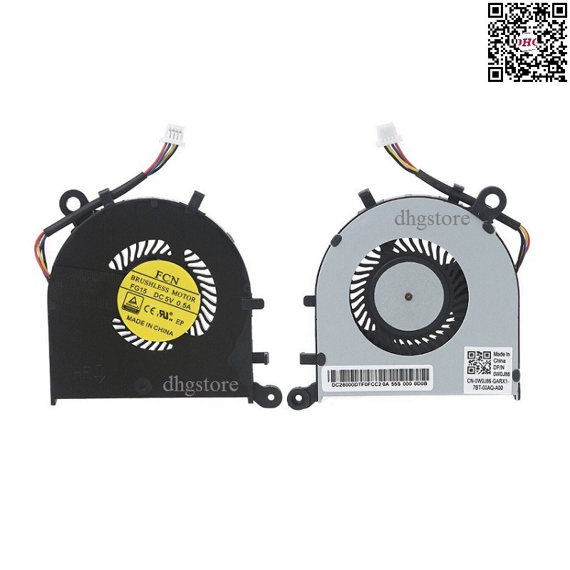 Fan quạt tản nhiệt CPU laptop Dell XPS13  9343 9350 9360