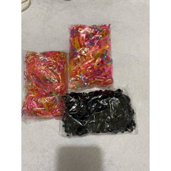 1 Gói chun buộc tóc siêu bền cực dai nhiều màu