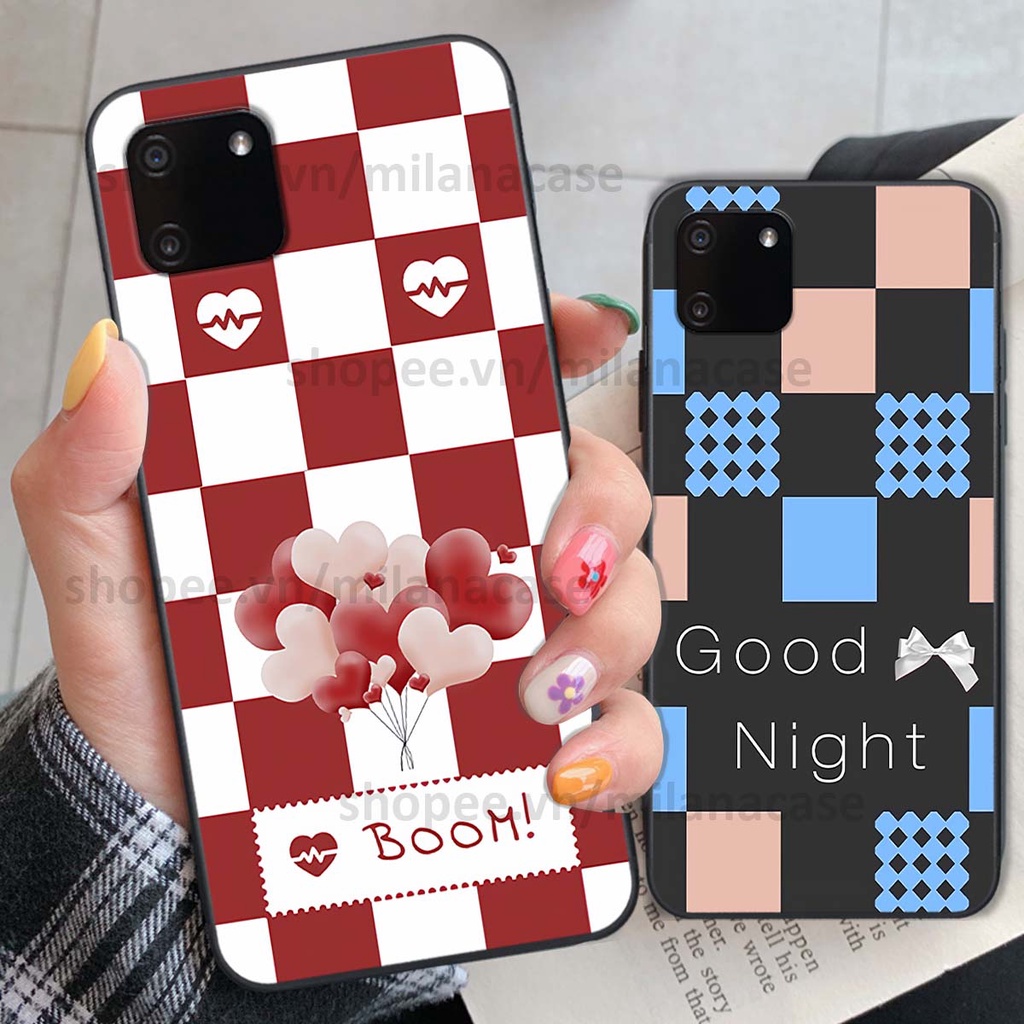 Ốp Realme C11 caro họa tiết nhiều màu sắc siêu đẹp thời trang cá tính