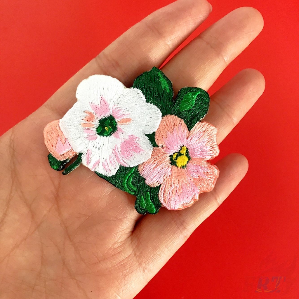  Miếng dán quần áo hình cá mập（☸ Flowers - Sakura Patch ☸）