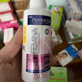 (MẪU MỚI )DUNG DỊCH VỆ SINH PHỤ NỮ - PERFECTA FEMINA SOS 150ML