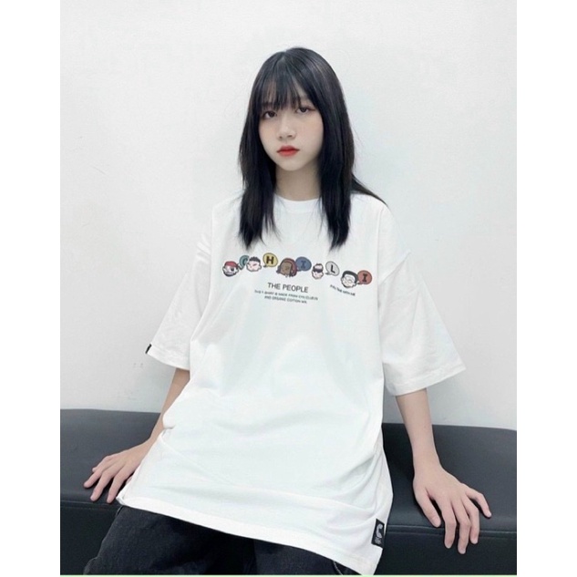 Áo thun tay lỡ from rộng ( unisex)