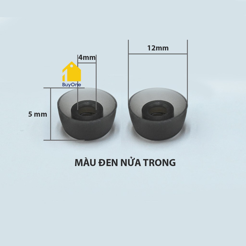 Nút bịt tai nghe in ear bằng siicone siêu nhỏ siêu êm chống đau lỗ tai và chống rớt - buyone - BOPK115