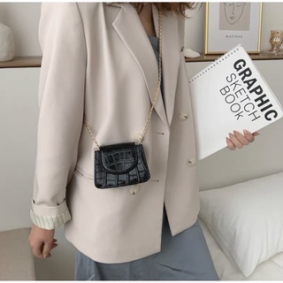 Túi đeo chéo mini hộp vuông xinh xắn