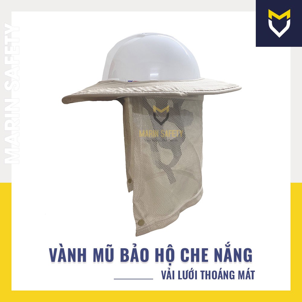 Vành mũ bảo hộ che nắng nhiều màu