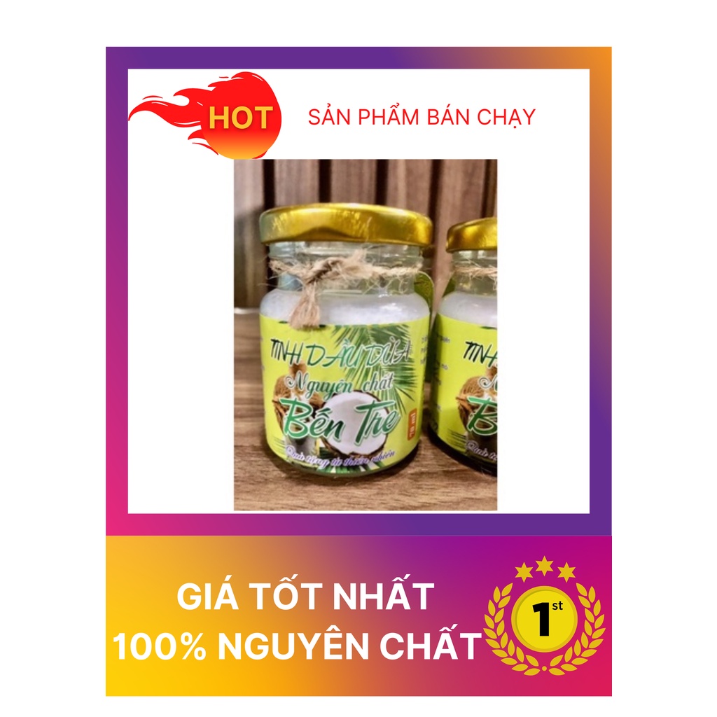 (tuyển sỉ)Tinh dầu dừa thủ công 70ml