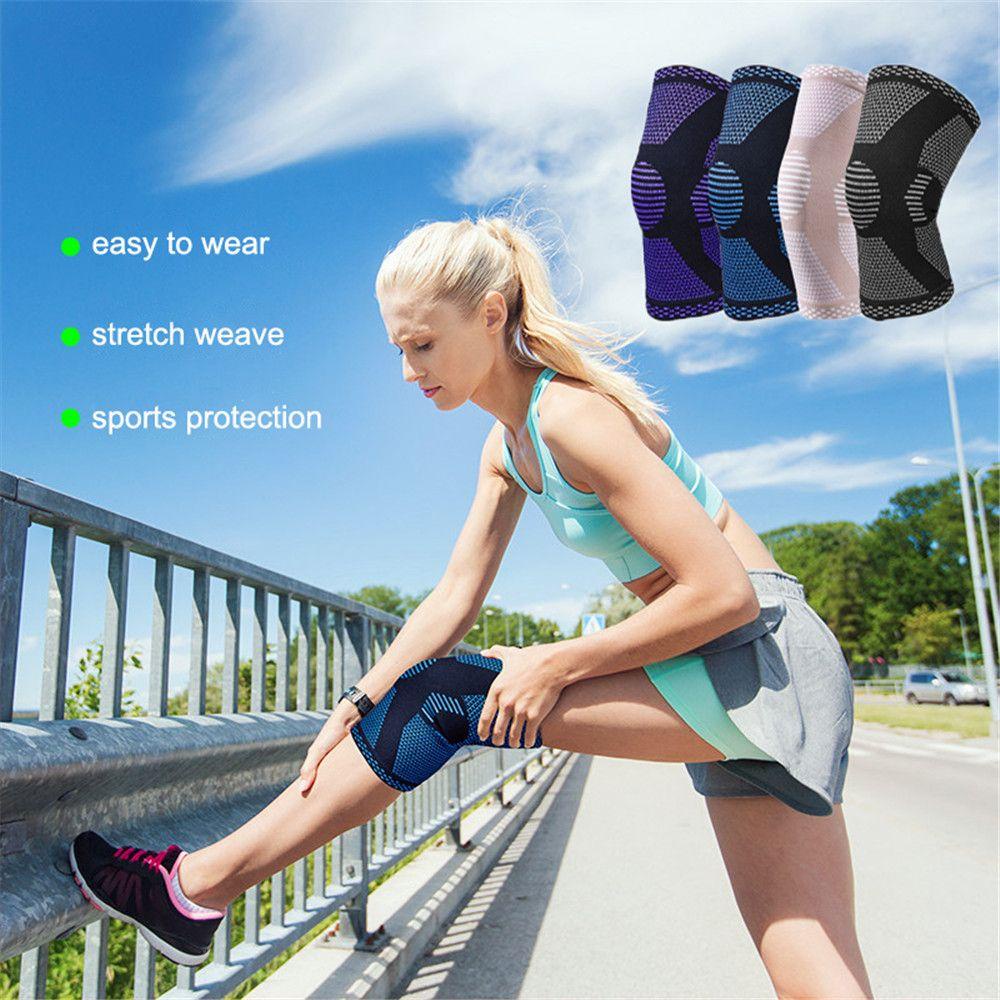 MUVAKO Đệm Bảo Vệ Đầu Gối Bằng Nilon Tiện Dụng Khi Tập Gym