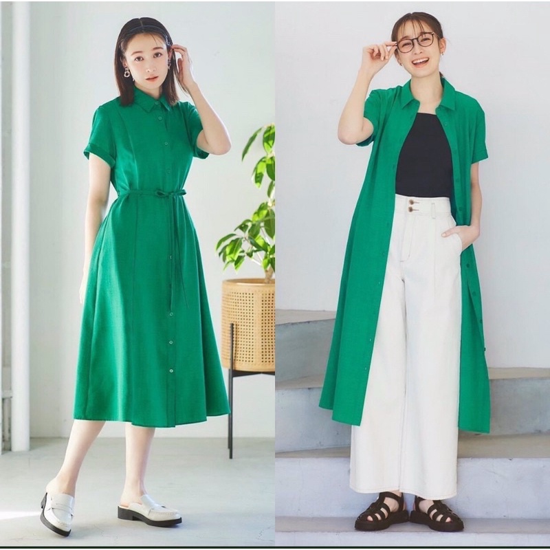 Váy sơmi Gu nhật size xs, s, m