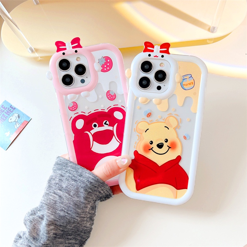 Ốp lưng iphone camera nơ gấu honey 6/6plus/6s/6splus/7/7plus/8/8plus/x/xs/11/12/13/14/pro/max/promax/plus/shin/case