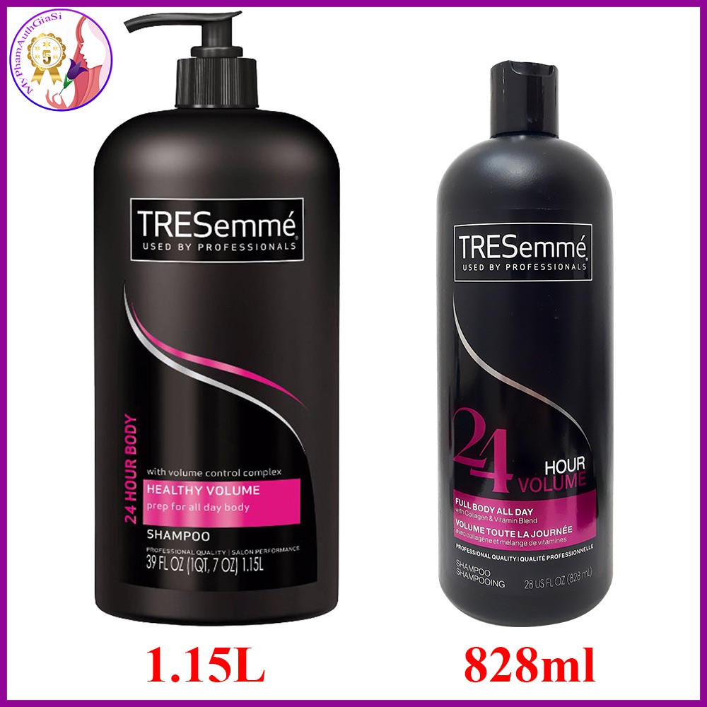 Dầu gội Tresemme Healthy Volume cho tóc gãy rụng giúp phục hồi tóc hư tổn 828ml -1150ml Mỹ