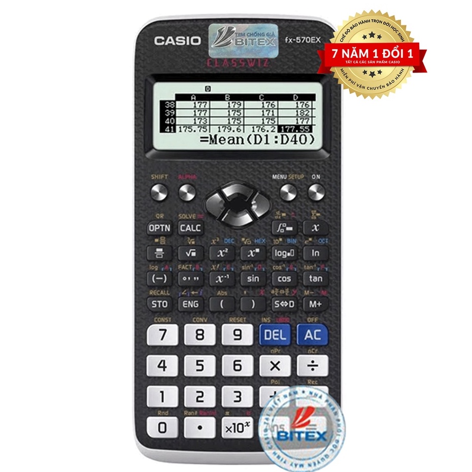 Máy Tính Cầm Tay Casio Fx 570 ES Plus