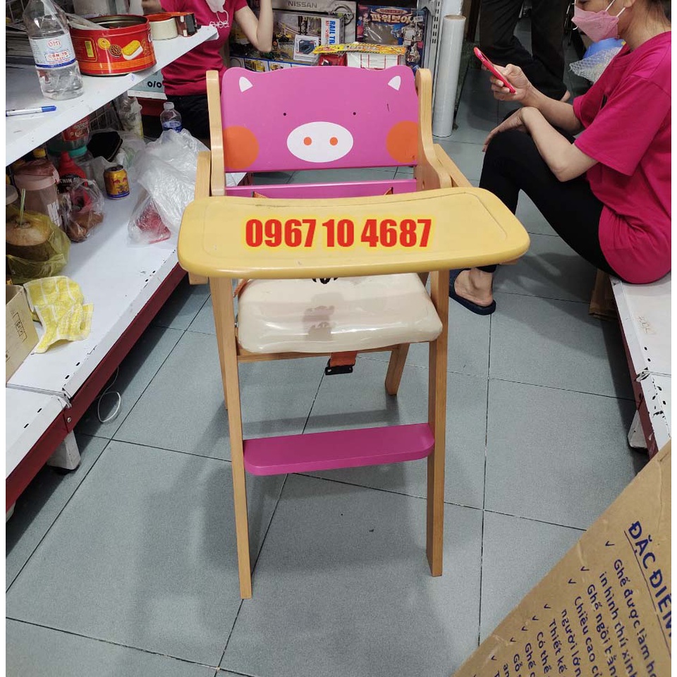 Ghế ăn dặm gỗ Song Son