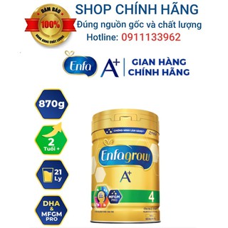 Sữa bột enfagrow a + 4 870g. date 2022