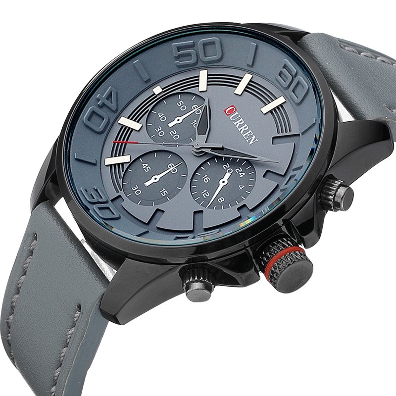 Đồng hồ nam Curren dây da 8187