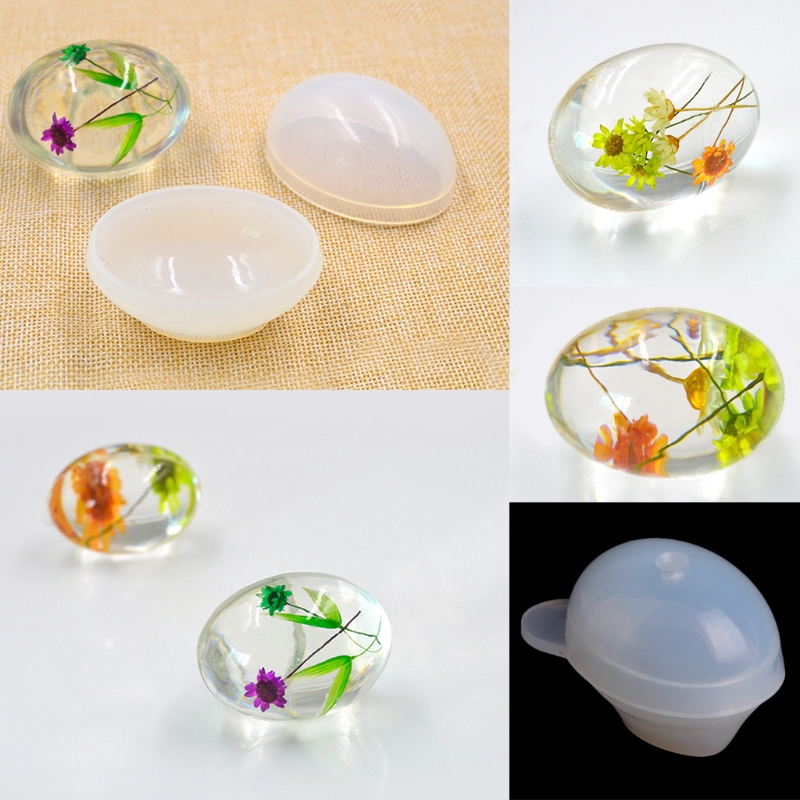 Khuôn Silicone Làm Trang Sức Hình Quả Trứng Xinh Xắn