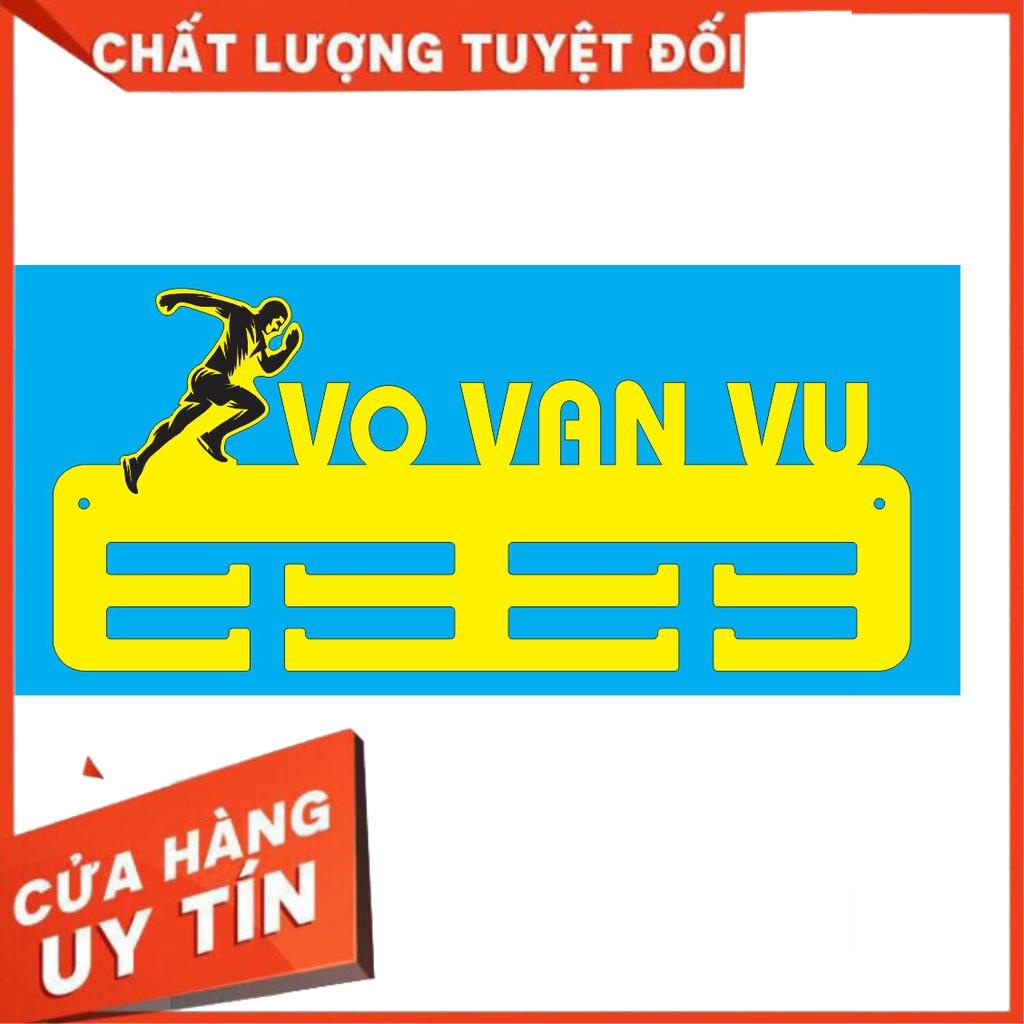 [FreeShip] Giá treo huy chương mẫu mới chống tuột, KT 40x18 cm. Môn Điền kinh.