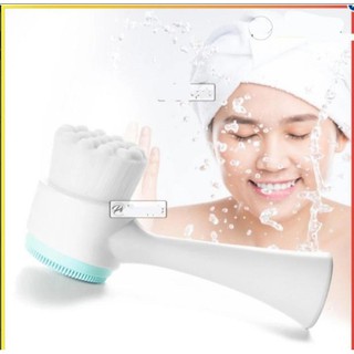 Cọ Rửa Mặt 2 Đầu Hàn Quốc siêu mềm mịn