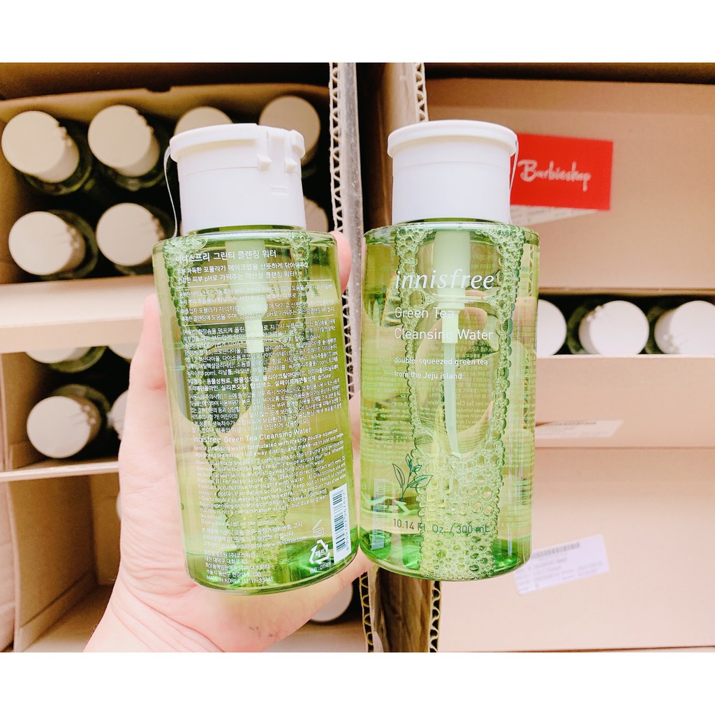 Nước Tẩy Trang Trà Xanh Innisfree Green Tea Cleansing Water 300ml