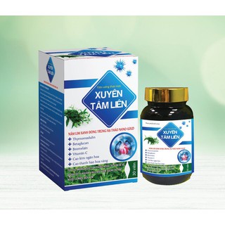 Xuyên Tâm Liên nấm lim xanh đông trùng hạ thảo Nano Gold