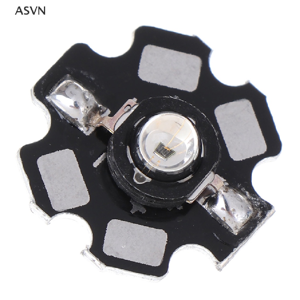 Asvn❤ 1 Chiếc Đèn Hồng Ngoại Công Suất Cao 3W 850nm Hồng Ngoại Đèn LED Hồng Ngoại Camera Ban Đêm
