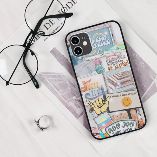 Ốp lưng iphone hình have a great day collage art cubism dễ thương  cho các dòng SAMSUNG PAP20210775