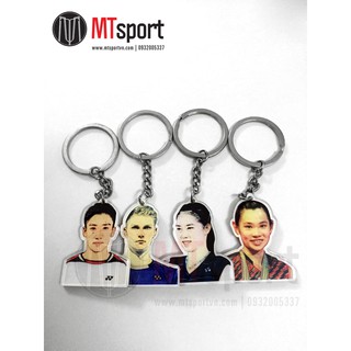 Phụ kiện thể thao Móc Khóa IDOL VĐV Cầu lông