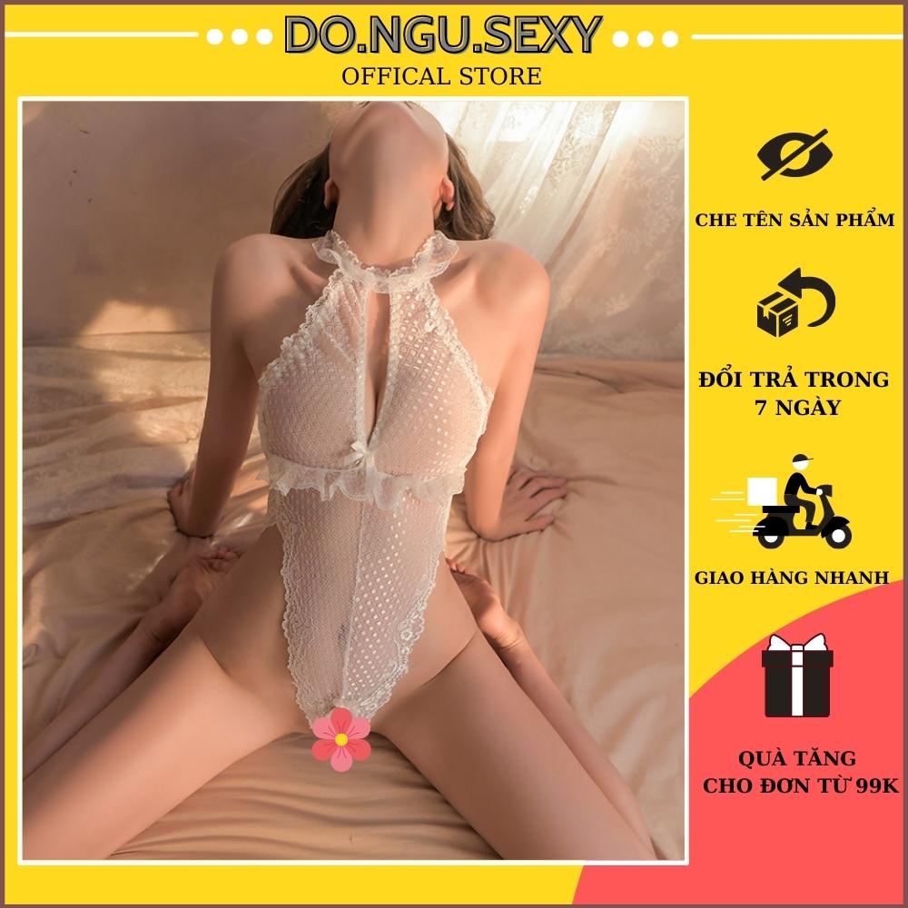 Bộ Đồ ngủ Sexy Cosplay Bộ Liền Thân Quyến Rũ Gợi cảm