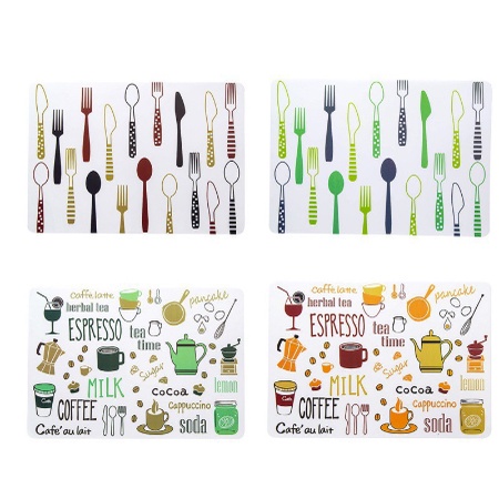 Tấm Lót Trải Bàn Ăn Bát Đĩa Chống Nóng Chống Bẩn Chịu Nhiệt Tốt, Khăn Trải Bàn Nhựa Nhiều Hình 88316 Chợ Tốt Store