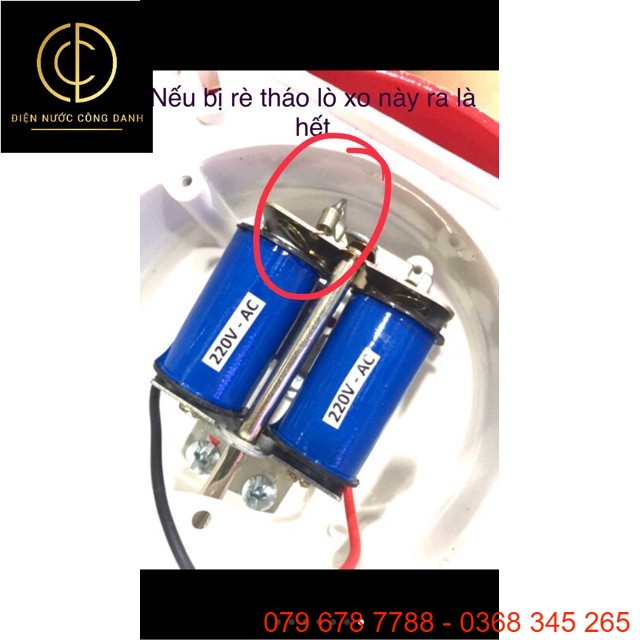 Chuông điện Tiến Thành 8", 6",4" 220vac