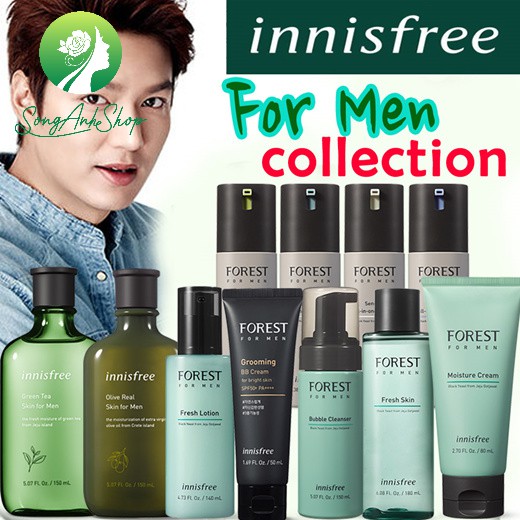 Tinh chất ngăn ngừa lão hóa dành cho nam innisfree Forest for men Anti aging All in one Essence 100ml