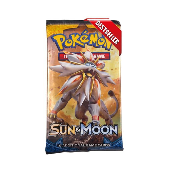 Bộ 1 Thẻ Bài Pokemon Sun & Moon Booster